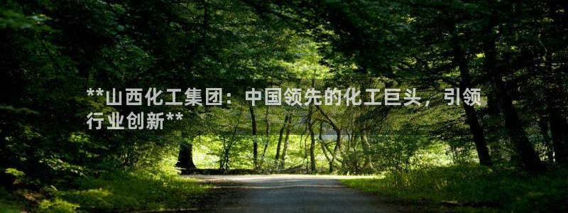 球盟会app最新地址在哪找：**山西化工集团：中国领先的化工