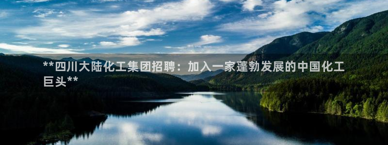 球盟会APP官网：**四川大陆化工集团招聘：加入一家蓬勃发展