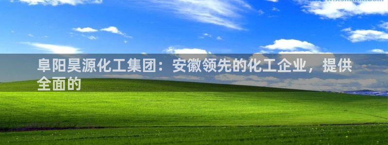 球盟会福利码2023最简单三个步骤：阜阳昊源化工集团：安徽领