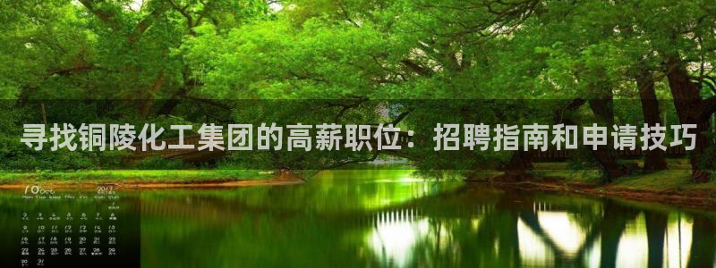 球盟会官方下载：寻找铜陵化工集团的高薪职位：招聘指南和申请技