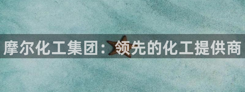 球盟会电子好下吗：摩尔化工集团：领先的化工提供商