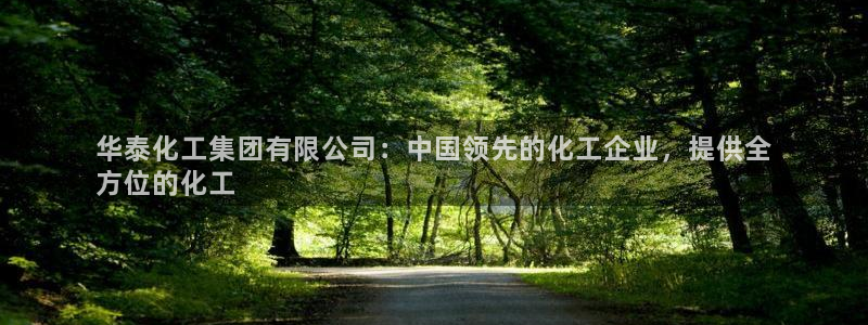 球盟会黑网：华泰化工集团有限公司：中国领先的化工企业，提供全