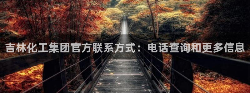球盟会能提现吗：吉林化工集团官方联系方式：电话查询和更多信息
