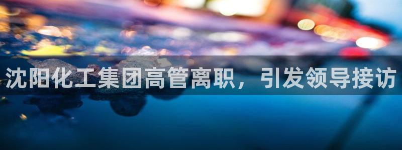 球盟会网页登录入口：沈阳化工集团高管离职，引发领导接访
