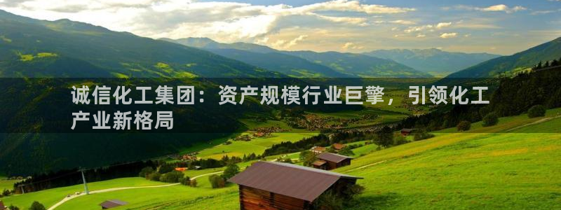 球盟会封号：诚信化工集团：资产规模行业巨擎，引领化工
产业新
