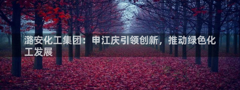 球盟会APP官网：潞安化工集团：申江庆引领创新，推动绿色化
